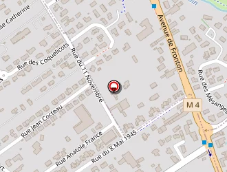 Carte de Adecco à Saint-alban