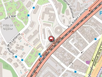 Carte de La Pizzeria à Nice