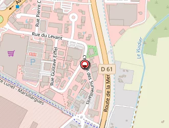 Carte de Dynamic Dance à Lunel