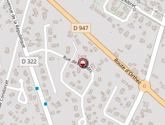 Carte de Hl-conseils Informatique à Saugnac-et-cambran