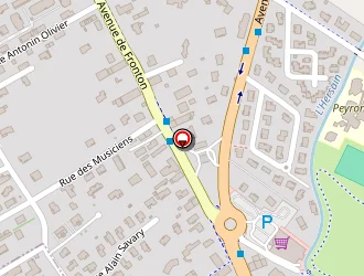 Carte de Adoue Thomas à Saint-alban