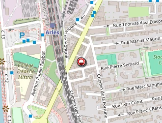 Carte de Pro-vence à Arles