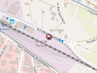 Carte de Area Stockage à Pertuis