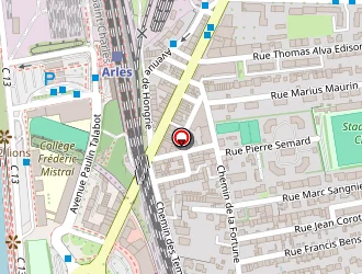 Carte de Gan Pascal Jean-benoît Général à Arles