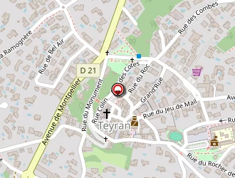 Carte de La Maison D'isabelle à Teyran