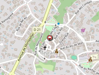 Carte de Enjolras Maria à Teyran