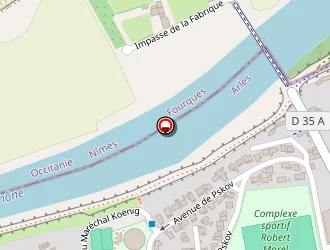 Carte de Arles Fermetures à Arles