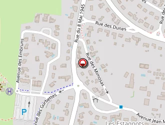 Carte de Villa Seignosse à Seignosse