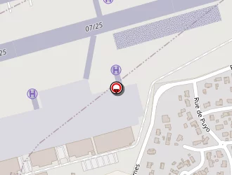 Carte de Courros à Seyresse