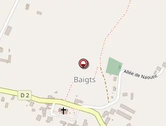 Carte de Restaurant Le Carrefour à Baigts