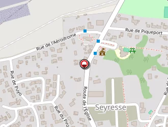 Carte de A A E à Seyresse