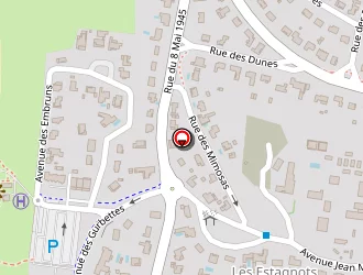 Carte de Jerry Surf School à Seignosse