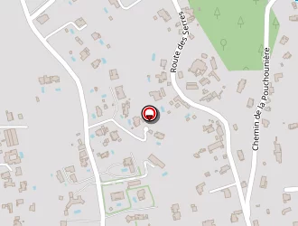 Carte de Saint- Paul De Vence Driver à Saint-paul