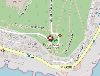 Carte de Safranet à Nice