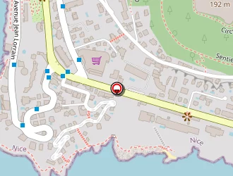 Carte de Pi R Consulting à Nice