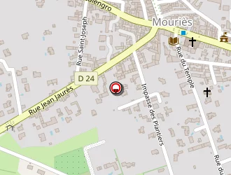 Carte de Gonzalez Maconnerie Generale à Mouriès