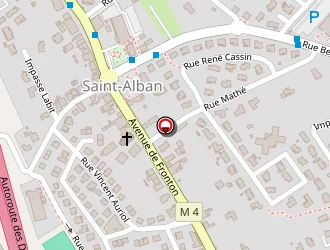 Carte de Le Relais 81 à Saint-alban