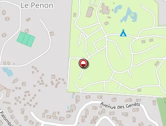 Carte de Lefebure Millet Pantxika à Seignosse