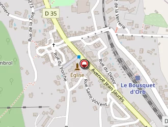 Carte de Tour Jacques à Bousquet-d'orb (le)