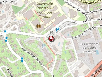 Carte de Porta Jean à Nice