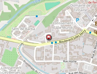 Carte de Complexe Sportif à Paradou (le)