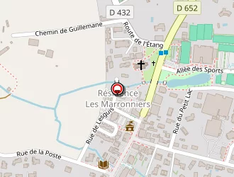 Carte de La Poste à Tosse