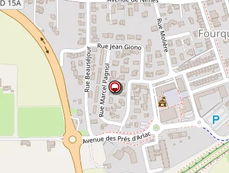 Carte de Ecole Maternelle à Fourques