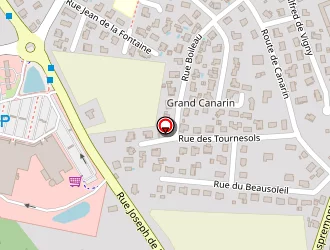 Carte de Perez Franck à Dax