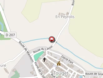 Carte de Bonhomme Alain à Touget