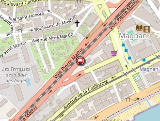 Carte de Munier Blue Way (snc) à Nice