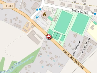 Carte de Ass Narrosse Tennis à Narrosse