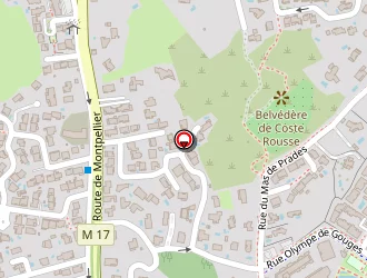 Carte de Gerbaud Françoise à Prades-le-lez