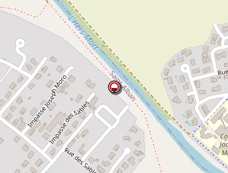 Carte de Edenis à Saint-alban