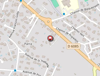 Carte de Le Préjoly à Saint-vallier-de-thiey