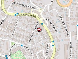 Carte de Suchaud Marina à Nice