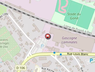 Carte de Panigai Jean Yves à Dax