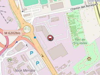 Carte de Carrosserie Du Stadium à Nice