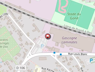 Carte de Meunier Véronique à Dax