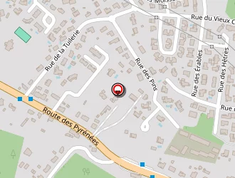 Carte de La Poste à Narrosse