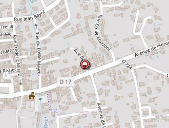 Carte de Fpas à Eyguières