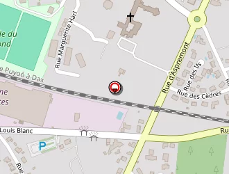 Carte de Bama Services à Dax