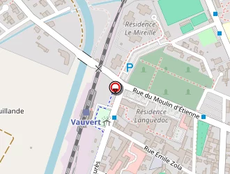 Carte de Valdeyron Matériaux à Vauvert