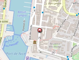 Carte de La Cigogne Du Port à Nice