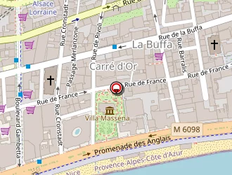 Carte de Restaurant Barracuda à Nice