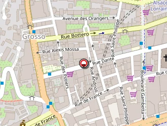 Carte de Le Lady Pub à Nice