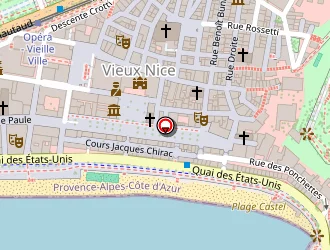 Carte de Lou Souleou à Nice