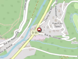 Carte de Chamayou à Vabre