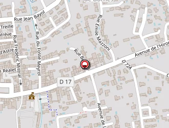 Carte de La Poste à Eyguières