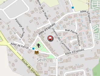 Carte de City Stade à Seilh