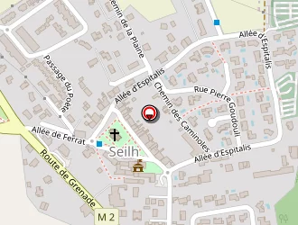 Carte de Da Costa Pedro à Aussonne